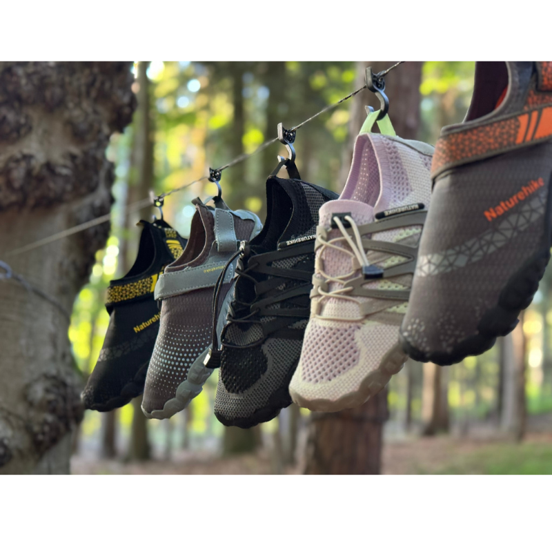 Naturehike sportovní boty do vody - černé